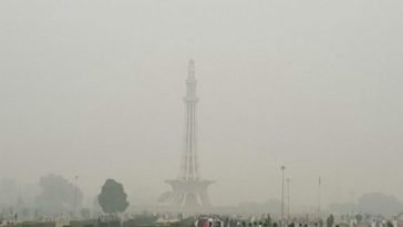 Smog in Lahore