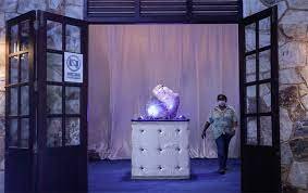 a 683-pound gemstone found in Sri Lanka.