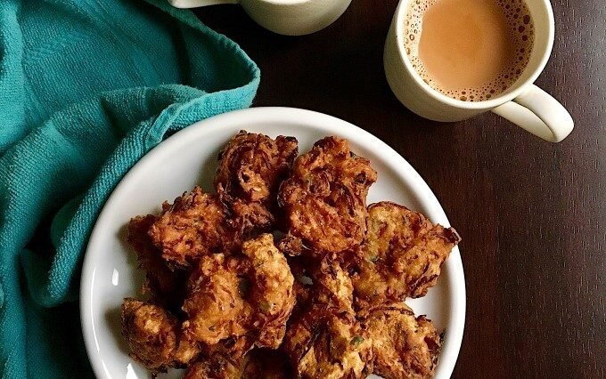 Chai pakoras