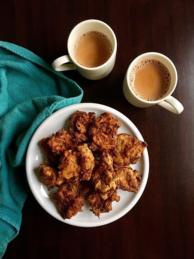 Chai pakoras