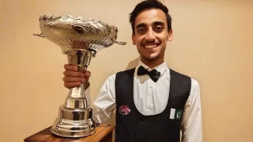 Ahsan Ramzan and IBSF World Snooker Competition 2022.