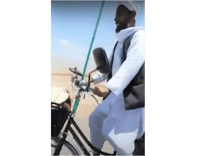 Afghan Pilgrim Embarks On Hajj On A Cycle