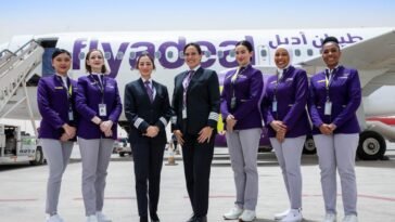 Saudi Airline with all women crew