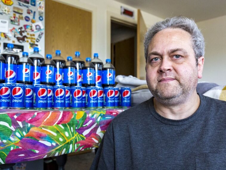 man drinks pepsi for 20 years
