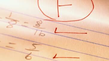 a son got 6/100 marks in math exam