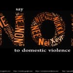 Say No To Domestic Violence