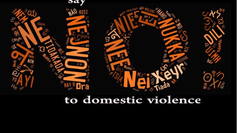 Say No To Domestic Violence