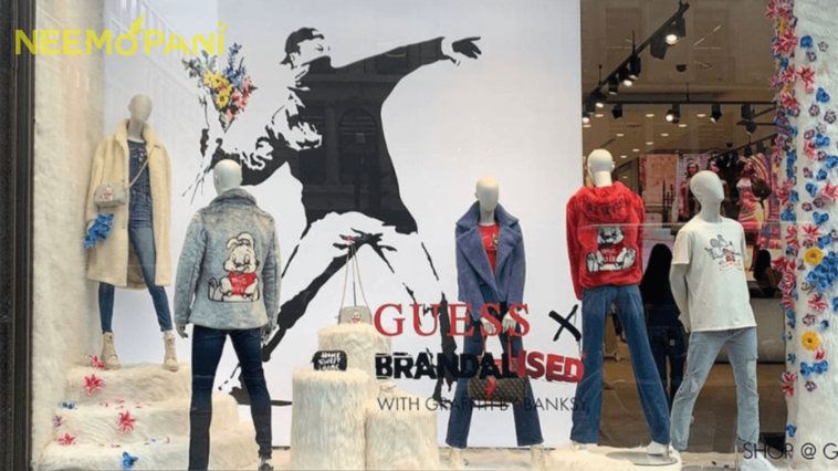 Banksy Invites Shoplifters to “GUESS” After They Used His Art Work Illegally