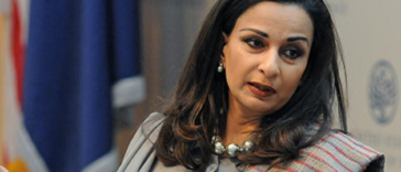 The Financial Times listed Sherry Rehman as one of the top 25 women of 2022.