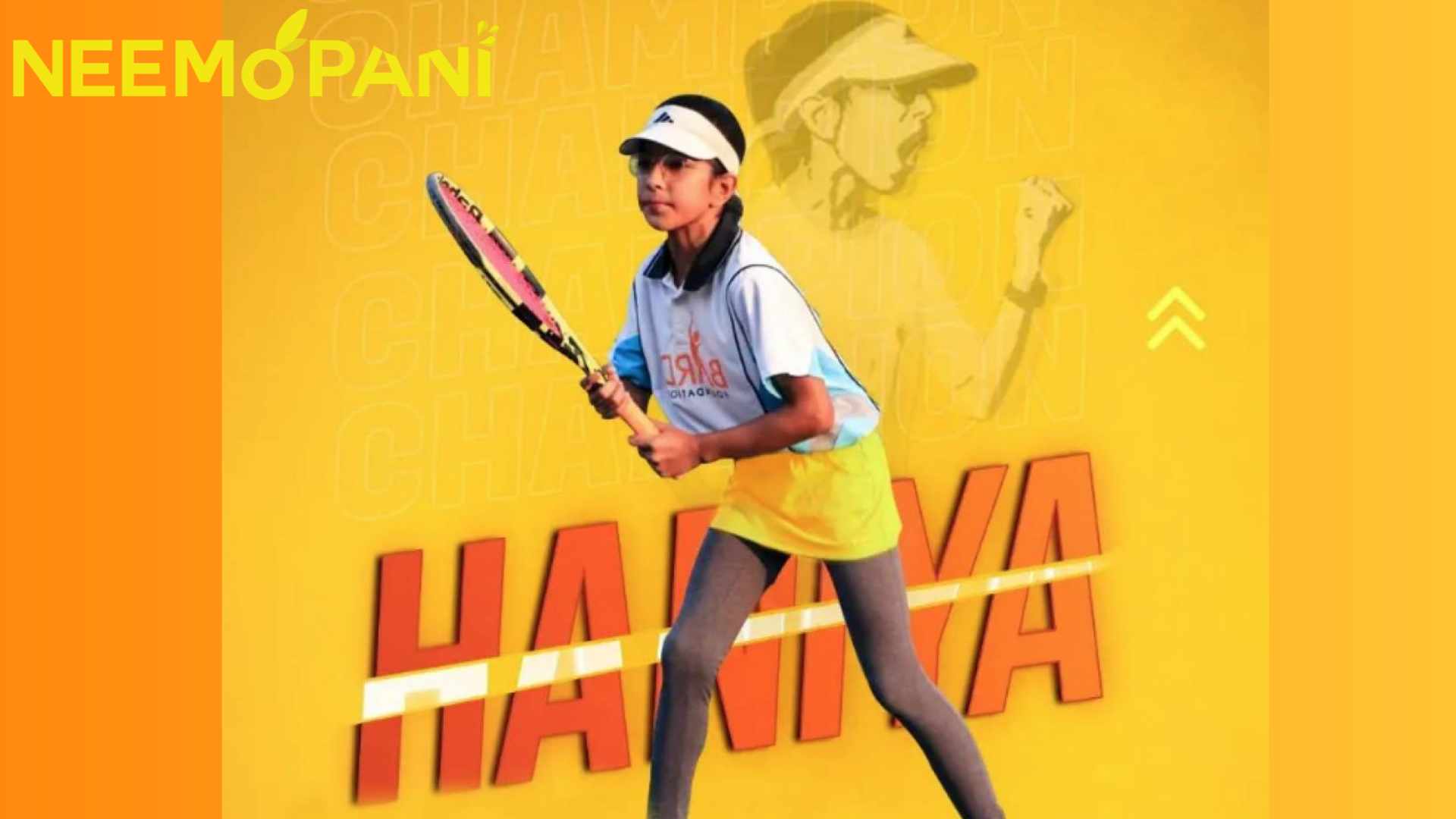 Tennis Star Haniya Minhas