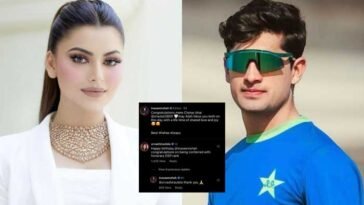 Urvashi Rautela and Naseem Shah finally break the ice