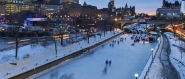 The World's Largest outdoor Ice Rank is Closed