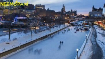 The World's Largest outdoor Ice Rank is Closed