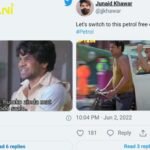 Petrol prices shoots up and sets a new record