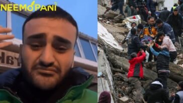 Turkish Chef cries over the earth quake