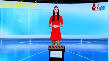 Sana is India's AI News Caster