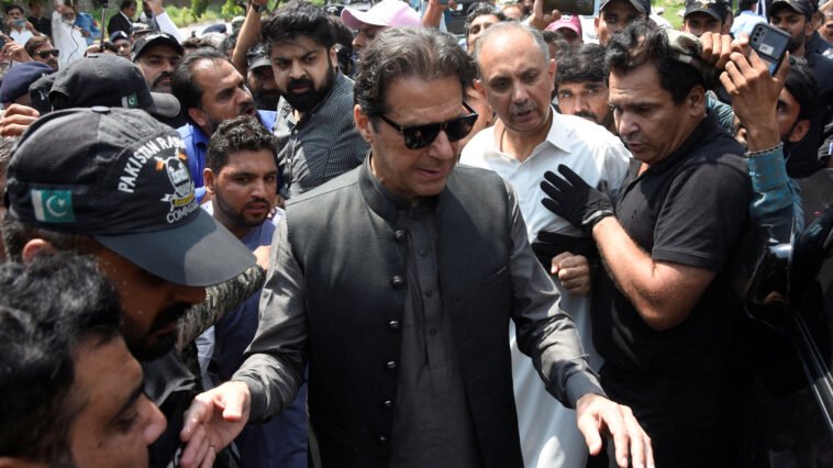 Imran Khan arrested at Islamabad court
