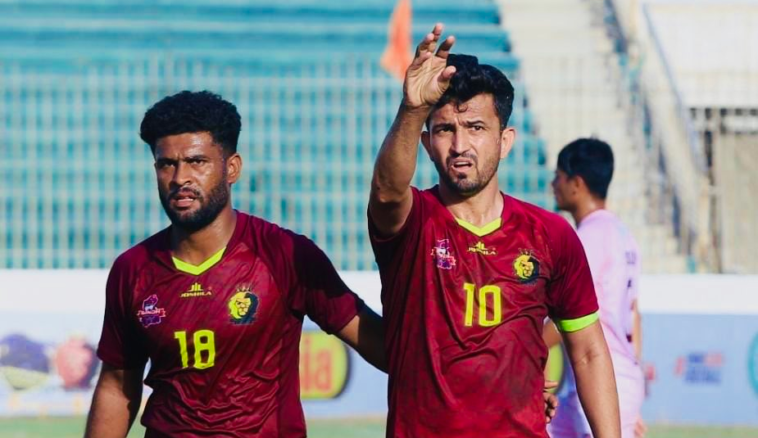 Saadullah Khan, a Pakistani soccer player, makes history