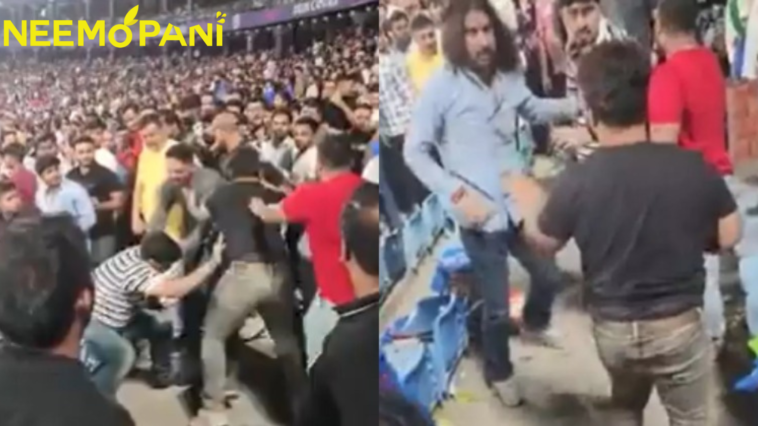 Fight breaks out during IPL Match