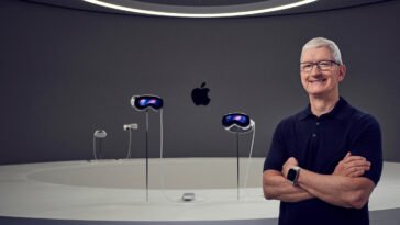 Apple Announces AR Headset Vision pro in competition with Meta