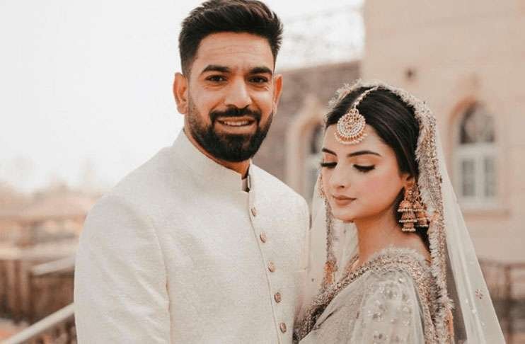 Newly Weds:Haris Rauf ties knot with Muzna Masood