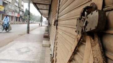Shutter down in Pakistan