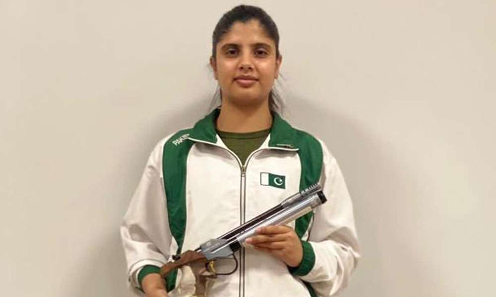 Pakistani shooter Kashmala Talat qualifies for Paris Olympics 2024