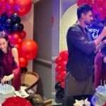 Shoaib Malik and Sana Javed celebrated birthday in an intimate ceremony