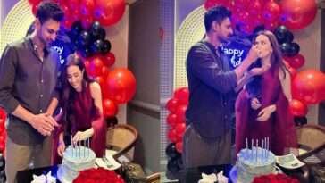 Shoaib Malik and Sana Javed celebrated birthday in an intimate ceremony