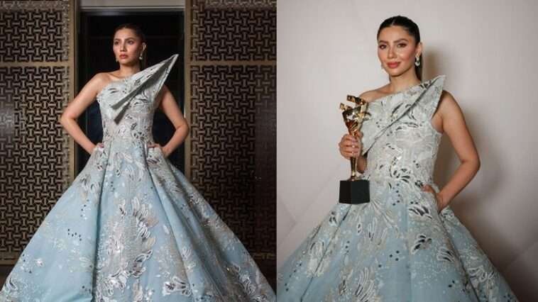 Mahira Khan wins 'Artist in Fashion' award at The Emi Gala, Dubai