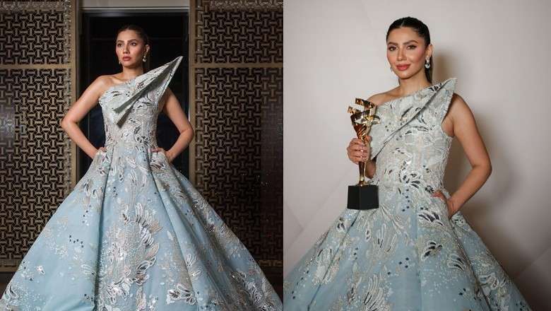 Mahira Khan wins 'Artist in Fashion' award at The Emi Gala, Dubai