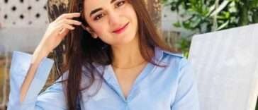 watch as 'Sinf-e-Aahan' Star Yumna Zaidi Trips at a shoot but stays unhurt