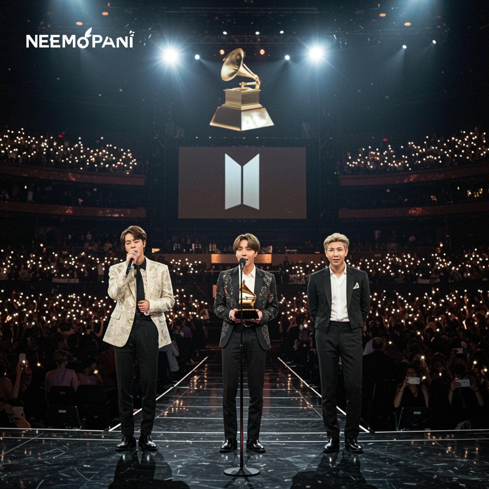 Jin,RM,Jhope grammy awards 2026