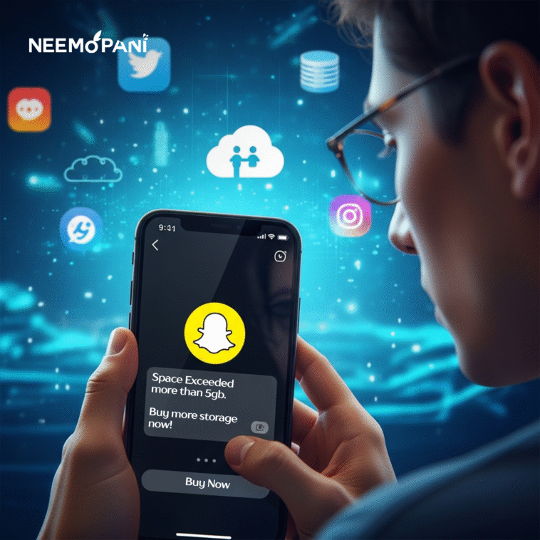 snapchat to start charging users who store more than 5gb of photos and videos in memories