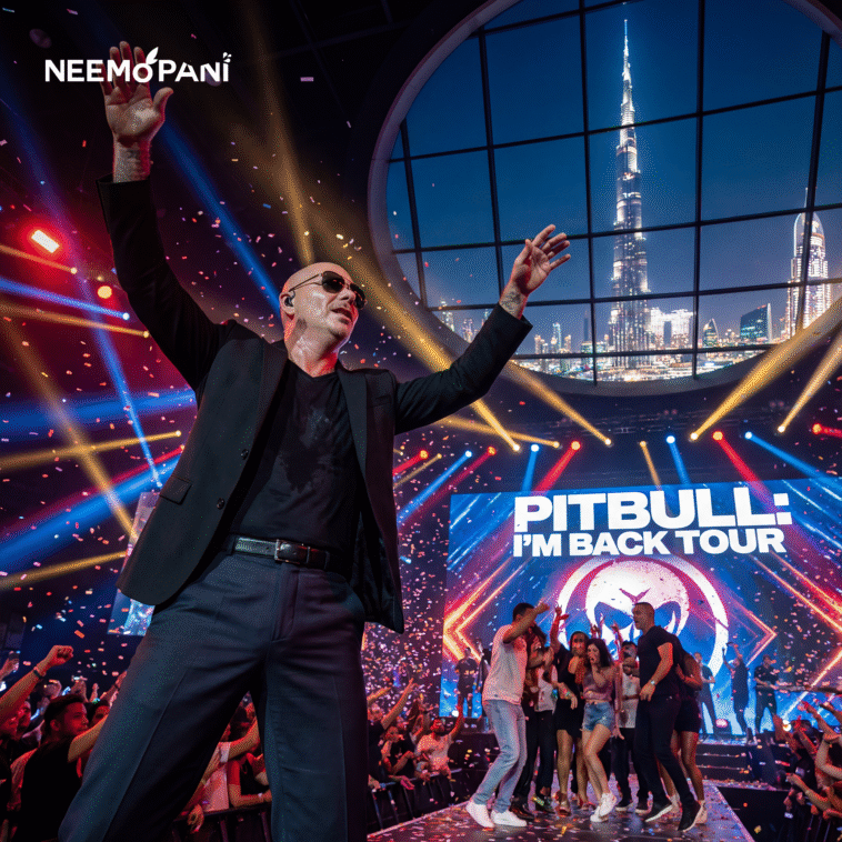 pitbull live in dubai