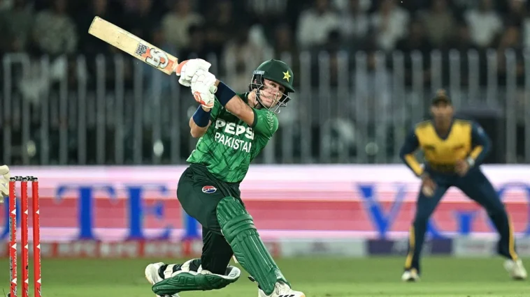 Maaz Sadaqat Breaks T20I Records With 96-Run Blitz
