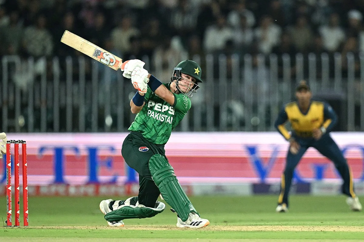 Maaz Sadaqat Breaks T20I Records With 96-Run Blitz